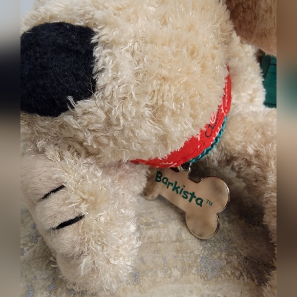 Starbucks "Vintage" 2003 Barkista Ltd 1st Edition Stuffed Toy - Picture 8 of 13